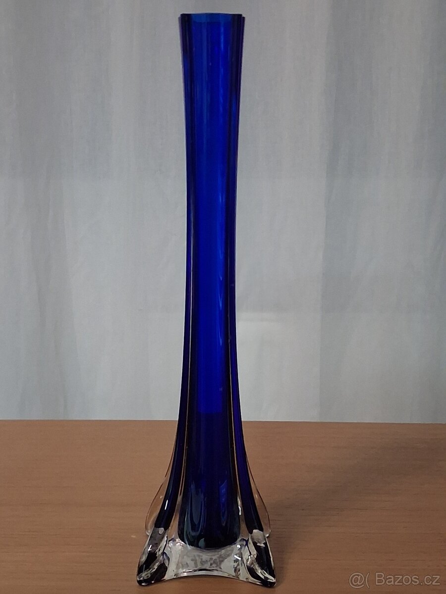 Váza z kobaltového skla - 3