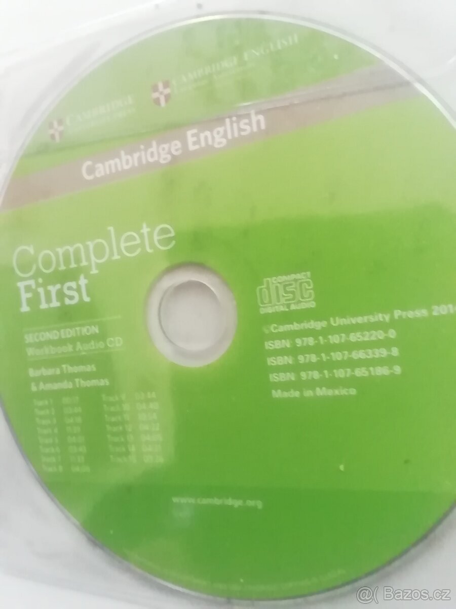 Pracovní sešit Cambridge English Complete First Workbook wit - 3