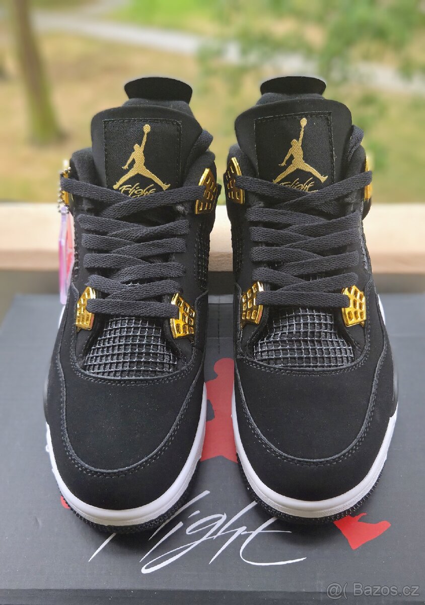 🔥 Air Jordan 4 Royalty 🖤💛 | Vel. 43 - 3