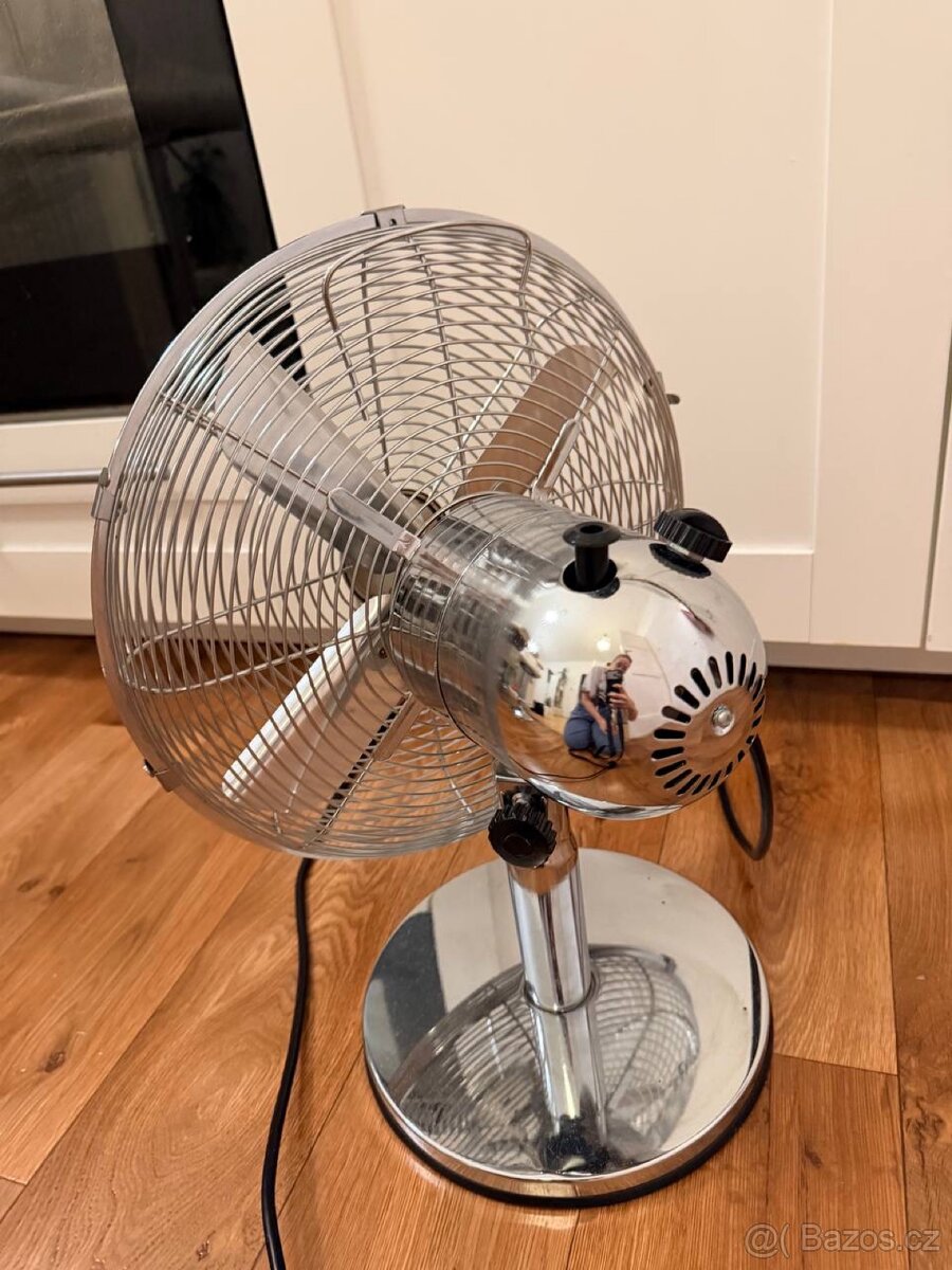 Stolní kovový ventilátor SENCOR (chrom) - 3