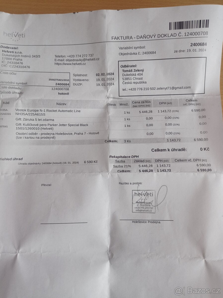 Hodinky Vostok Europe N1 Rocket automatic - 3