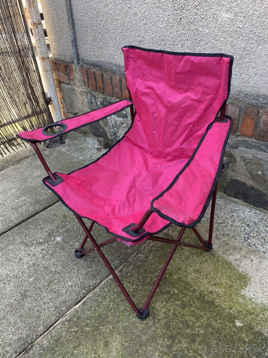 Kempingová stolička / rybářské křesílko - 3