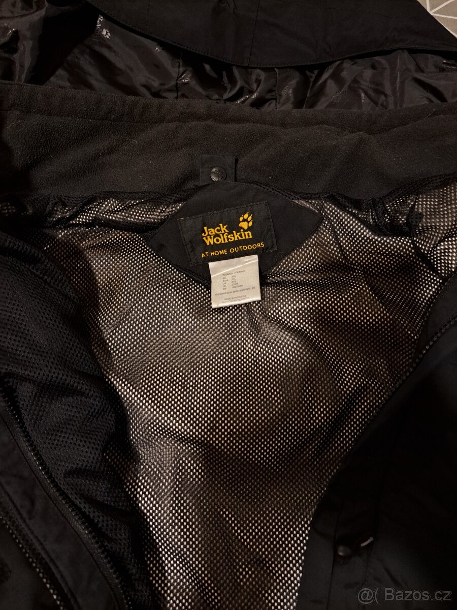 Pánská černá bunda Jack Wolfskin vel. XXL - 3