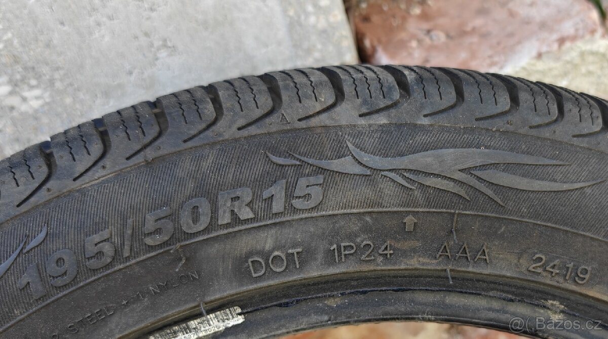 Zimní pneu 195/50 R15 - 3