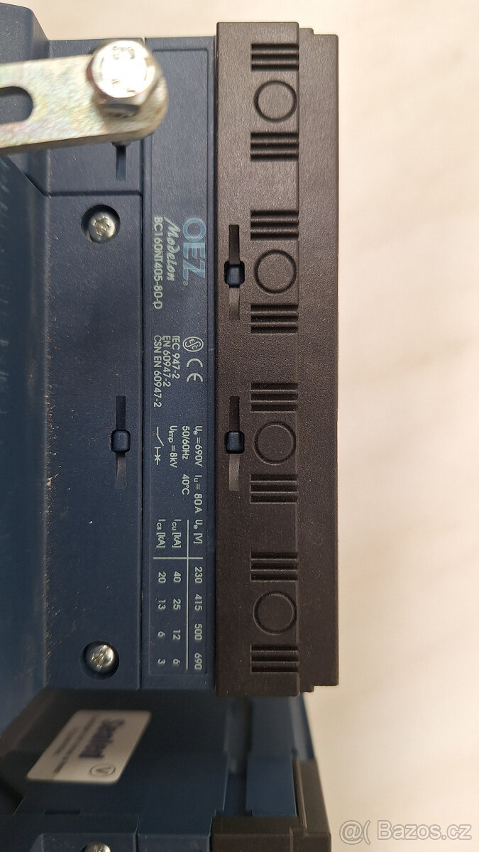 jistič OEZ modeion 160nt405 80A 63A - 3