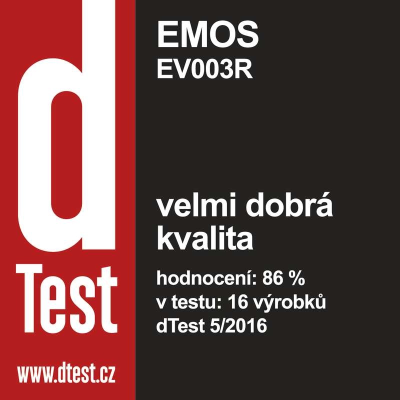 Digitální kuchyňská váha Emos EV003, červená - NOVÁ - 3