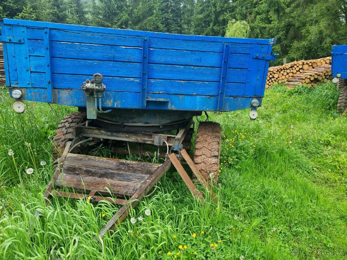 prodám traktor zetor a vlek 7t - 3