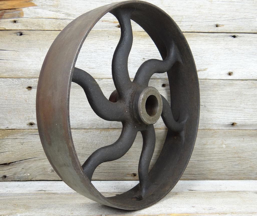 řemenice transmise setrvačník litinové kolo - 3