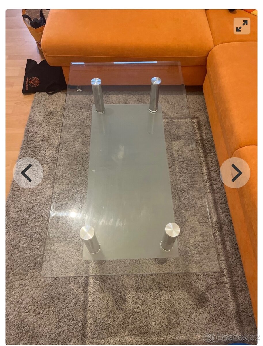 Skleněný konferenční stůl - 3