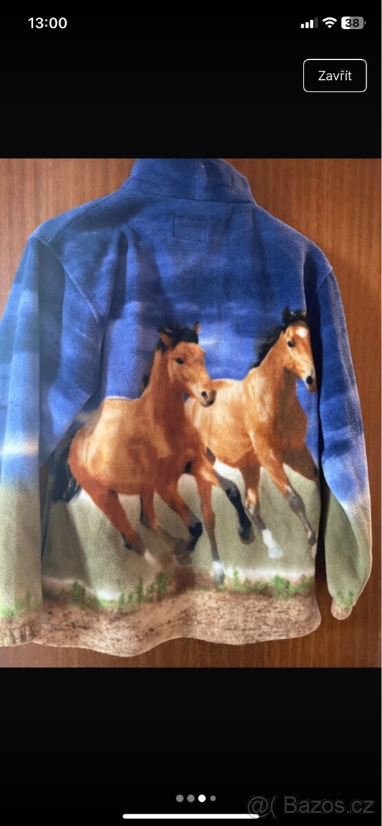 Koňská mikina teplá - 3