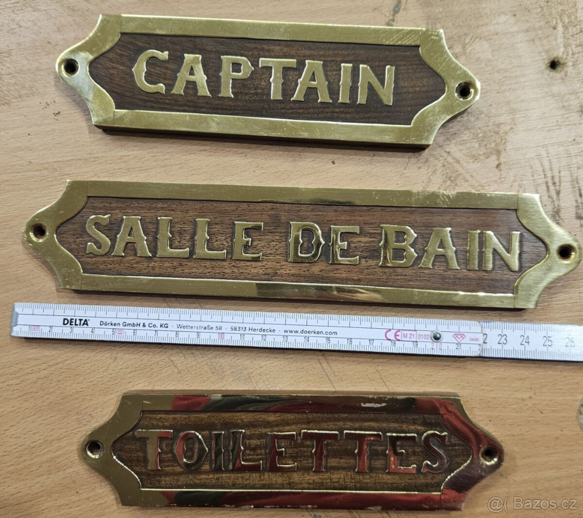 Krásné dřevěné cedulky - 3