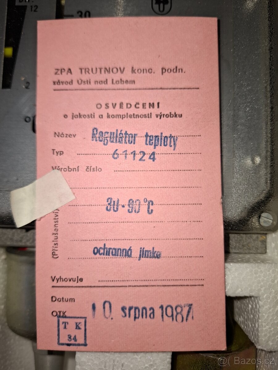 Regulátor teploty 30-90 C - 3