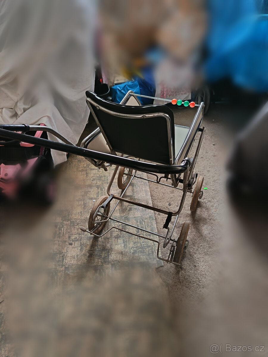 Retro kočárek na dítě - 3