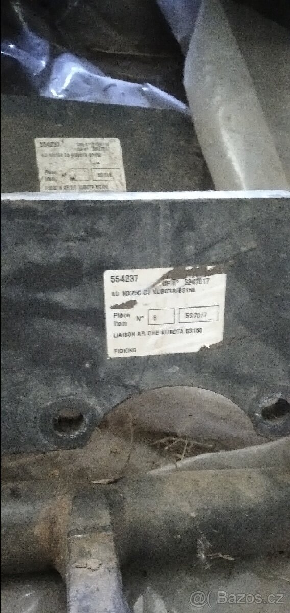 Podvázání čelního nakladače MX C3 pro Kubotu - 3