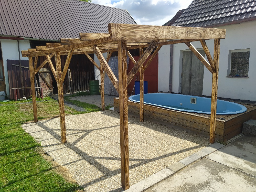 Dřevěná pergola - 3