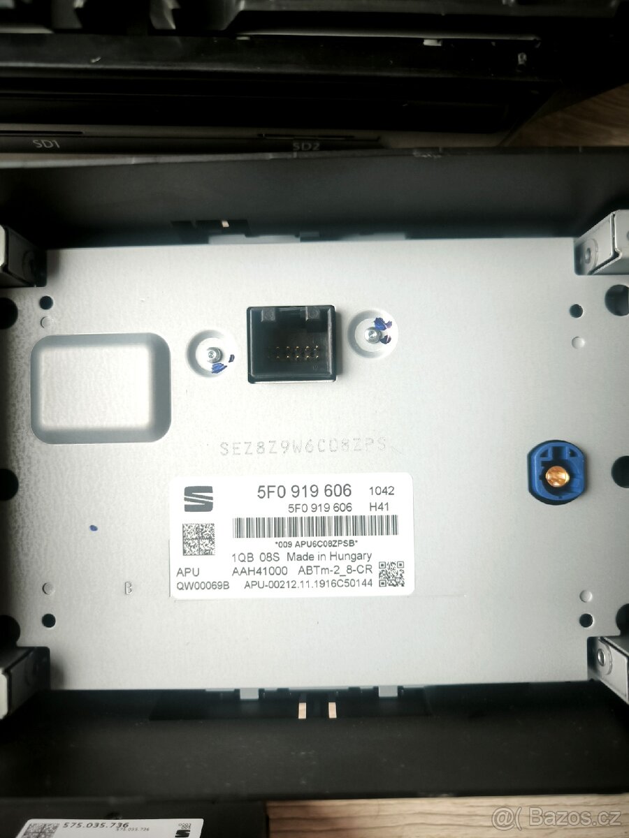 Kompletni autoradio Seat leon 5f facelift - 3