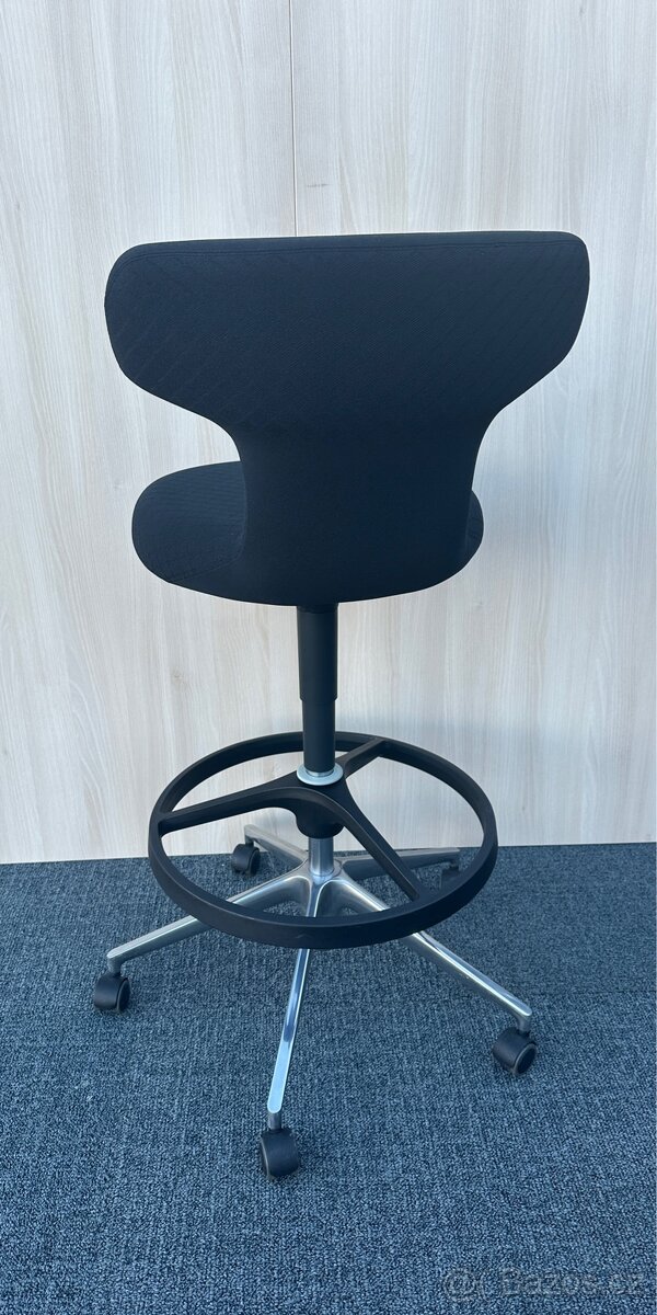 Barová židle Vitra Pivot- černá - 3