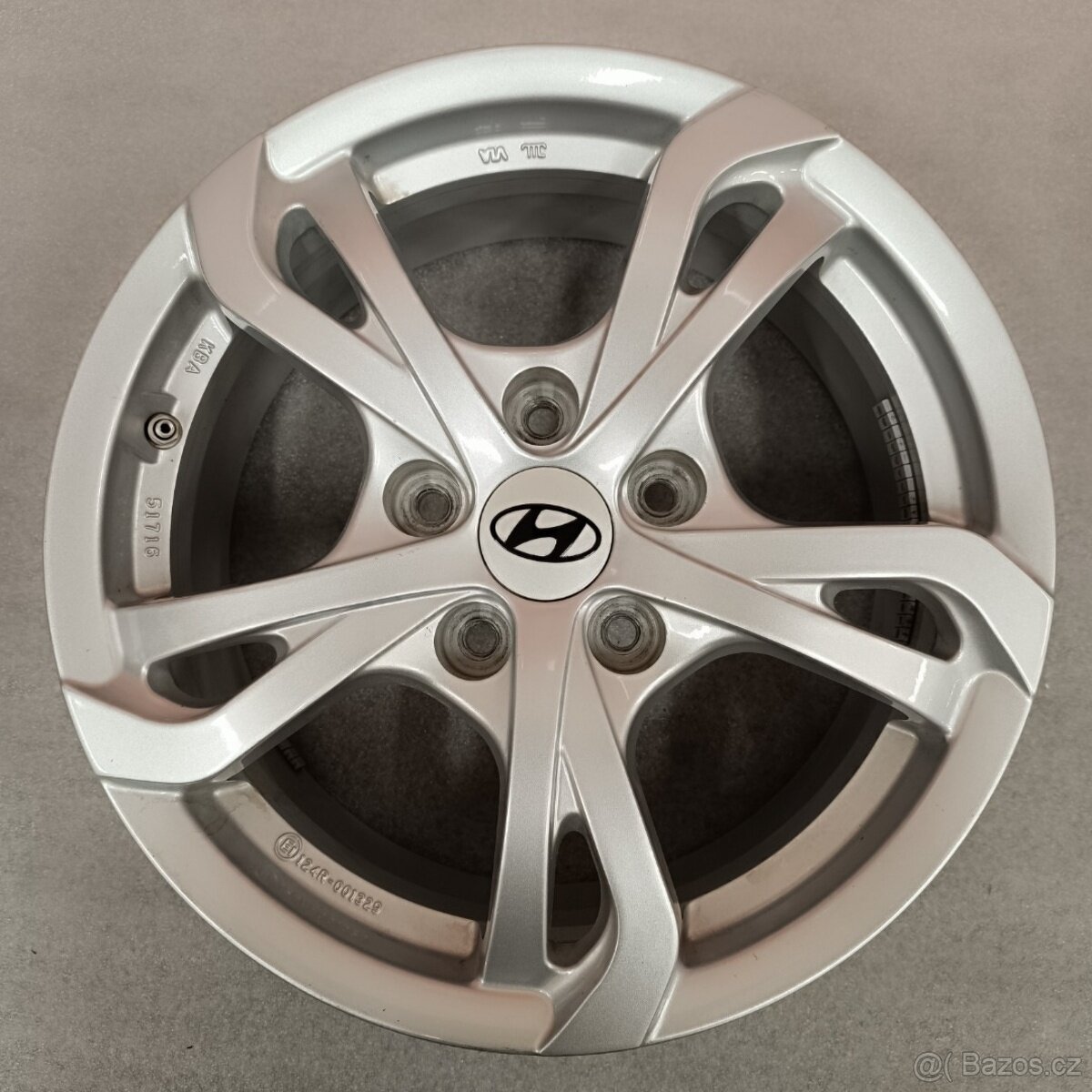 Originální alu kola na Hyundai 6,5Jx16'' , ET45 - 3