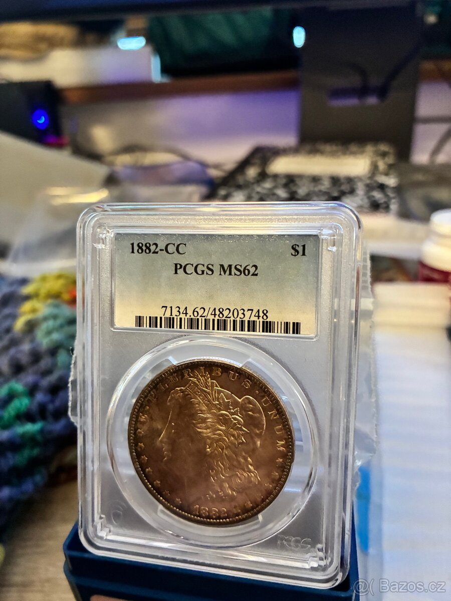 1882 mORGAN. CC ms62 - 3