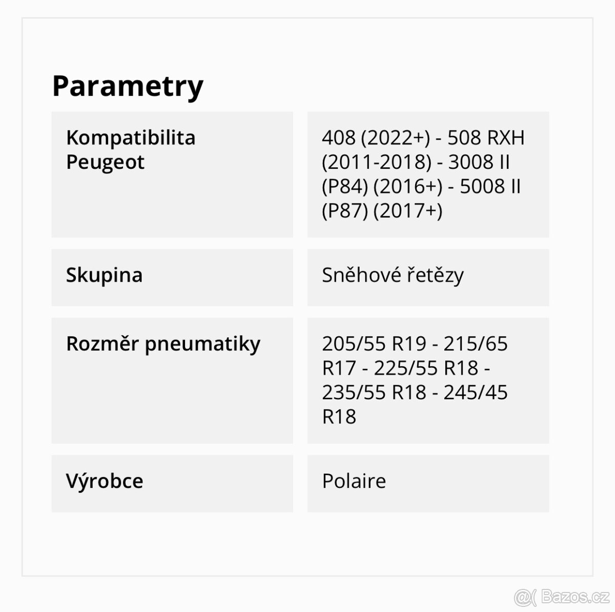 Sněhové řetězy - 3