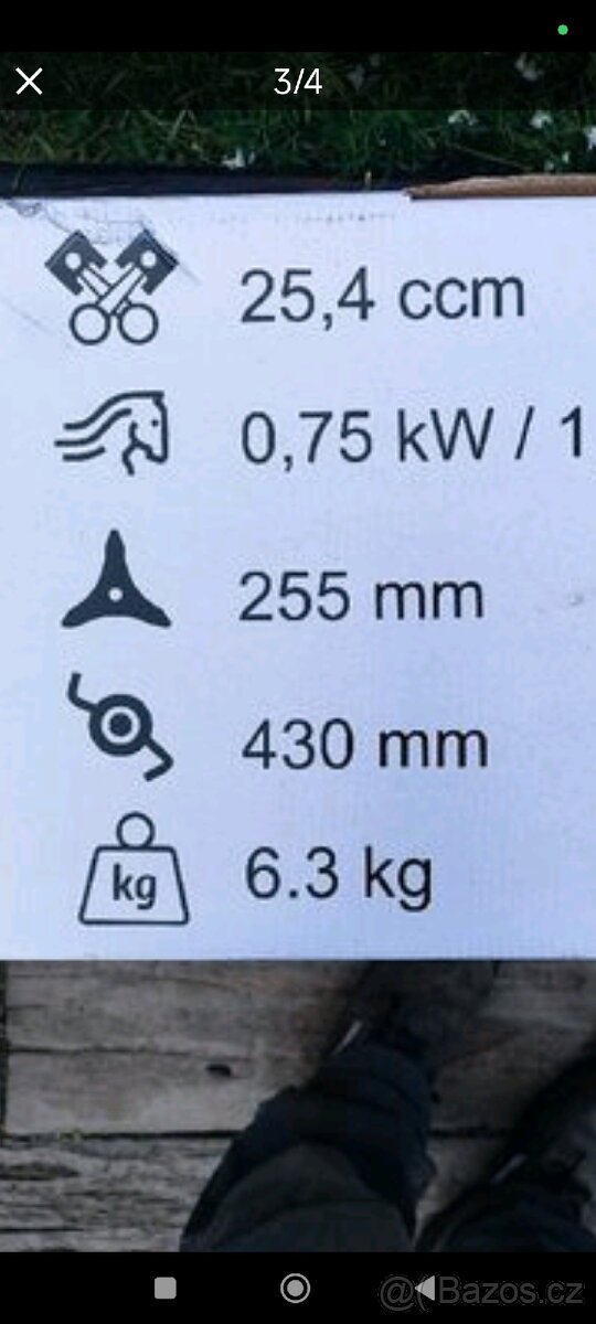 Nový křovinořez MTF BC26TT - 3