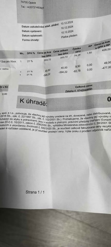 Baterie do ovladače xbox - 3