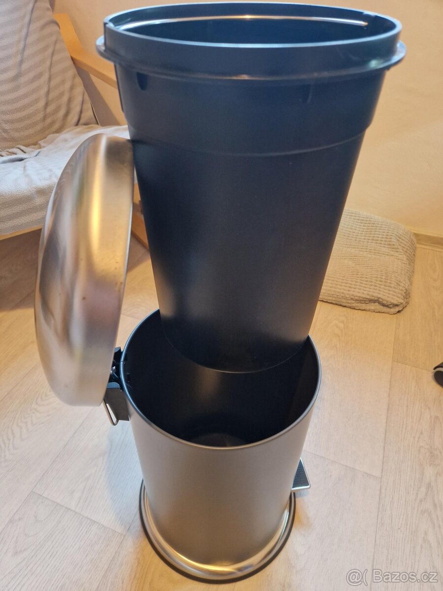 Odpadkový koš plechový z IKEA - 3