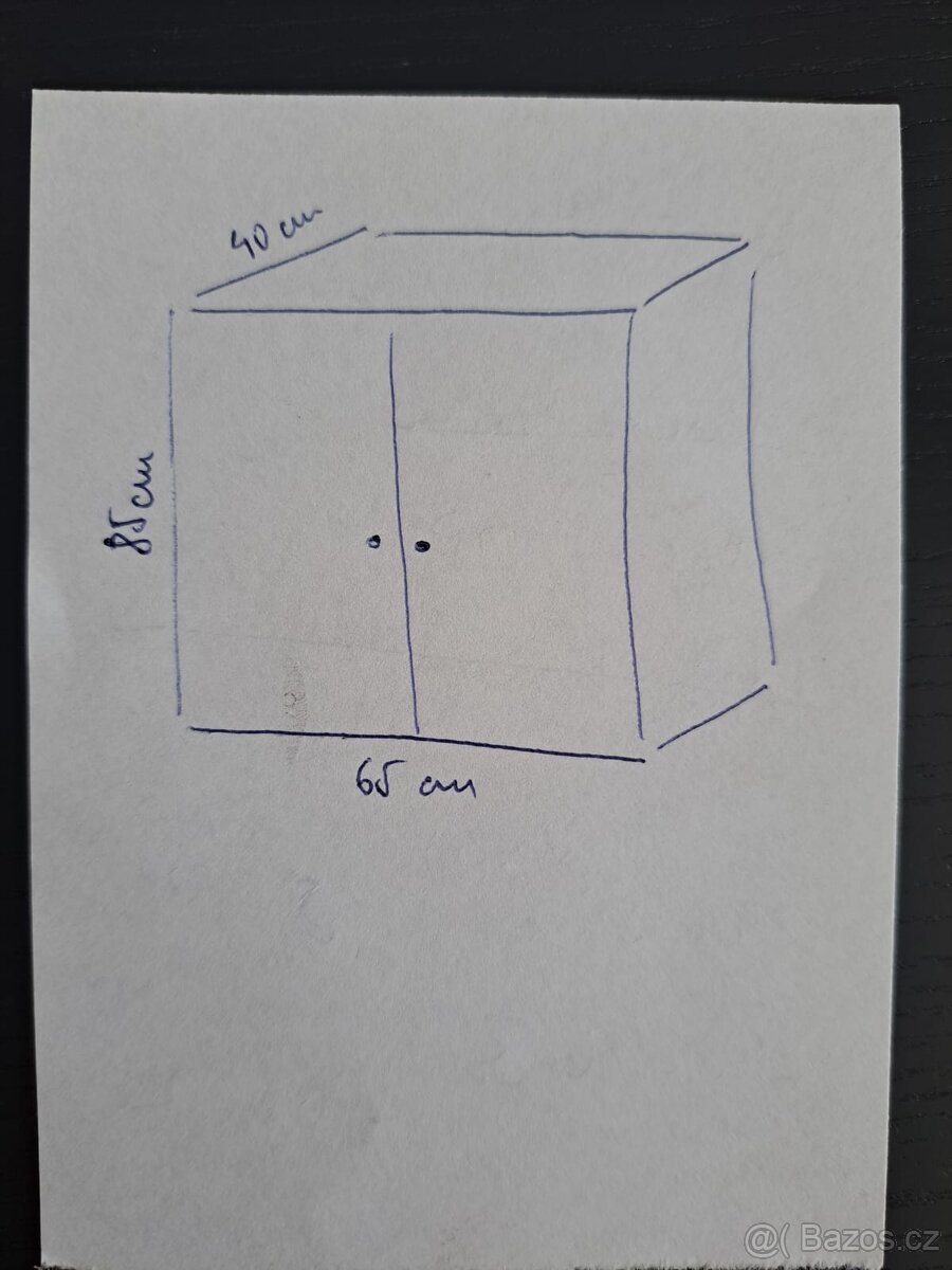 Skříňka s košem - 3