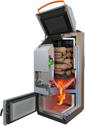 Blaze kotel nadřevo - 3