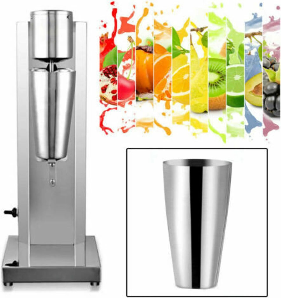 Komerční stroj na mléčné koktejly 650 ml - 3