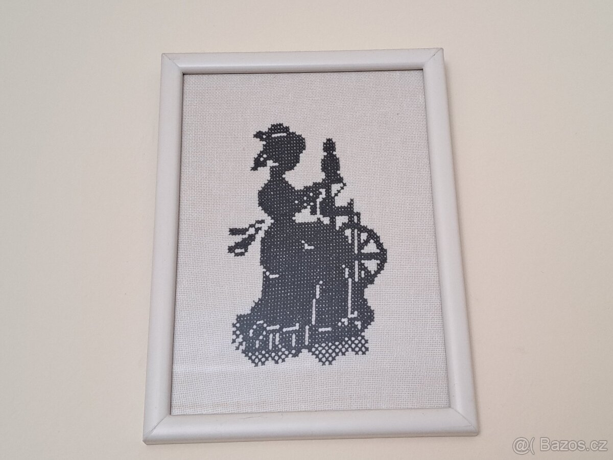 Vyšívané barokní obrazy - 3