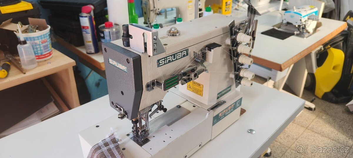 Průmyslový coverlock Siruba F007e - 3