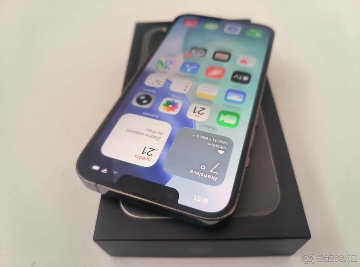 apple iphone 13 PRO 256gb Graphite / Batéria 100% - 3