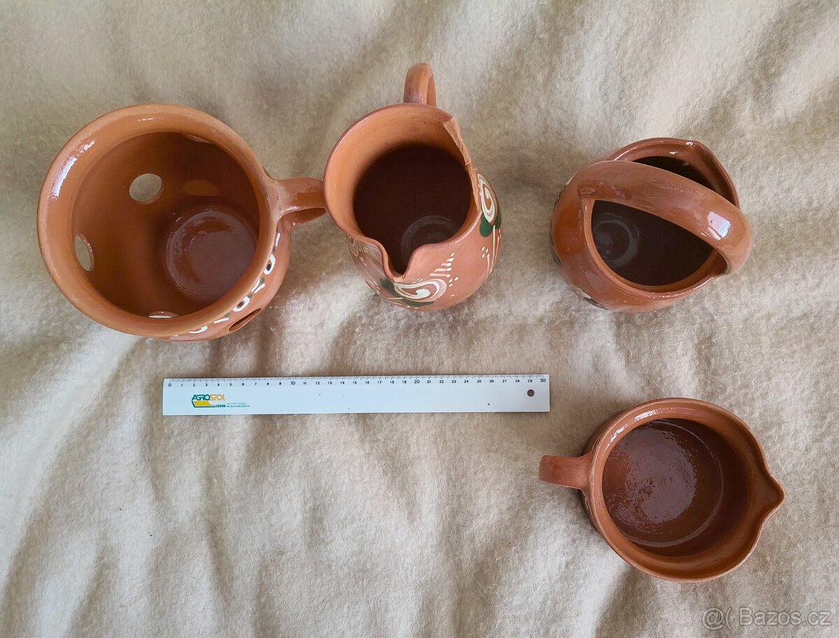sada originální kolovečské keramiky - 3