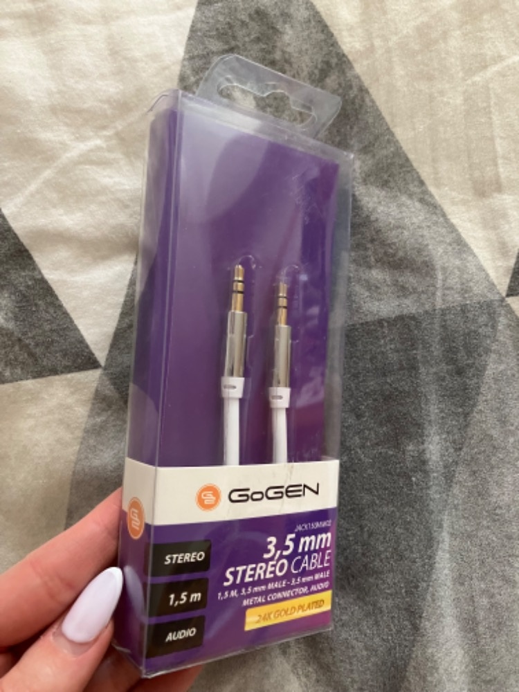 AUDIO kabel 3,5mm Gogen - 3