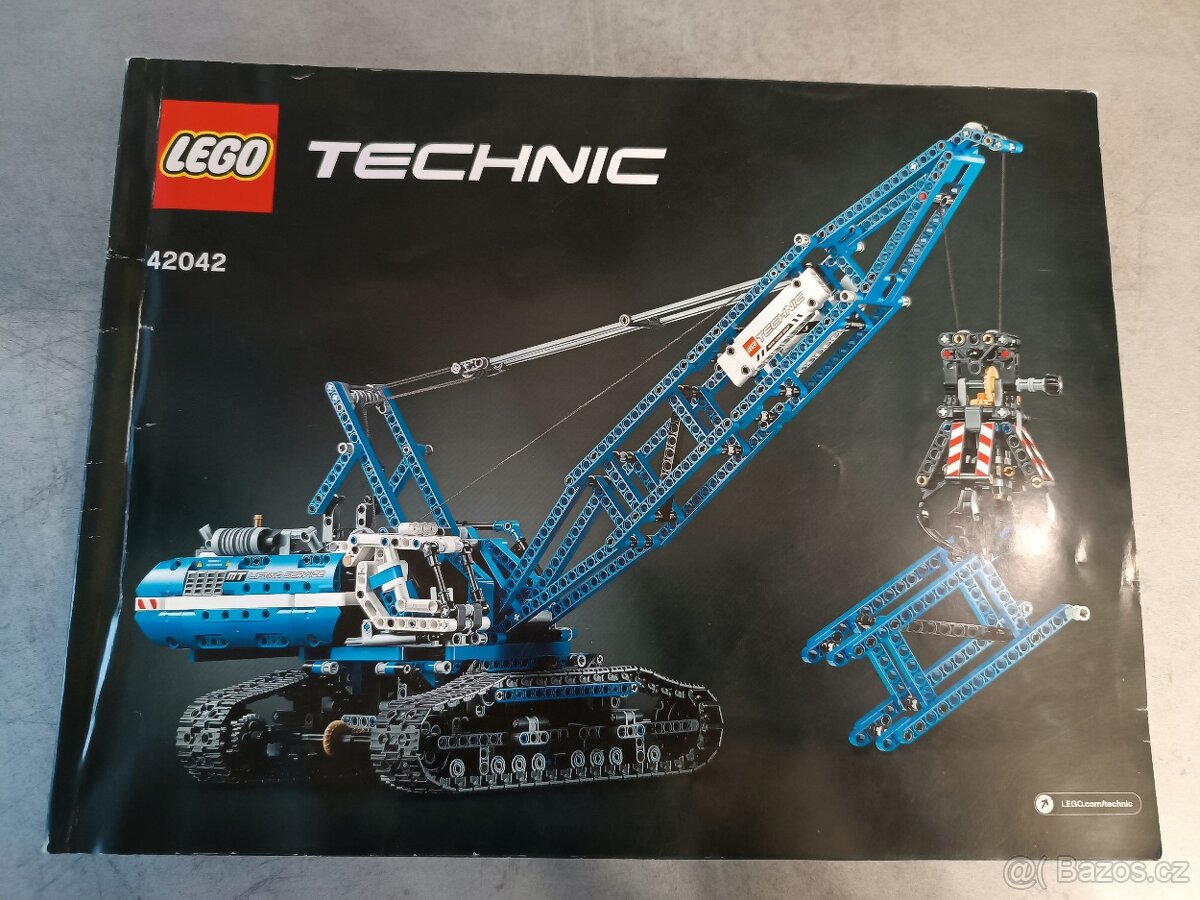 Lego Technic 42042 pásový jeřáb - 3