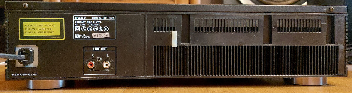 5CD Sony CDP-C305+DO - 3