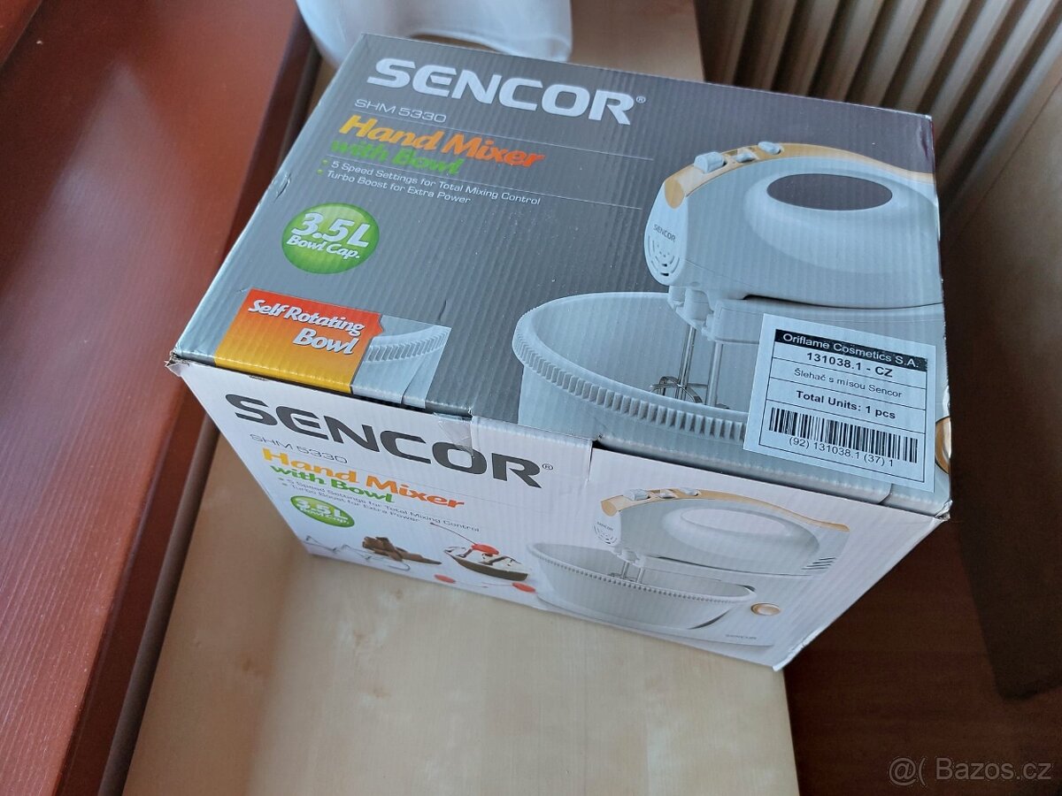 Ruční šlehač s otočnou miskou Sencor - 3