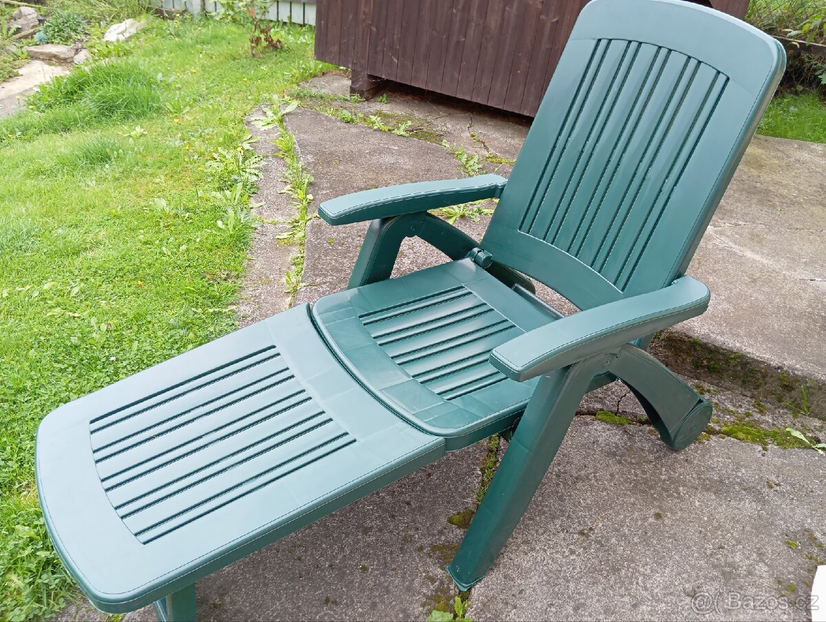 Zahradní lehátko Saturno polohovací - 3