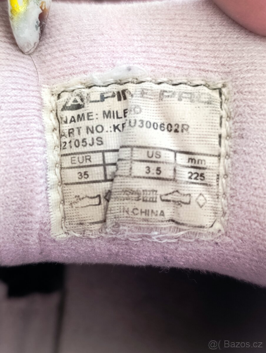 Jarní, podzemní boty AlpinePro 35 - 3