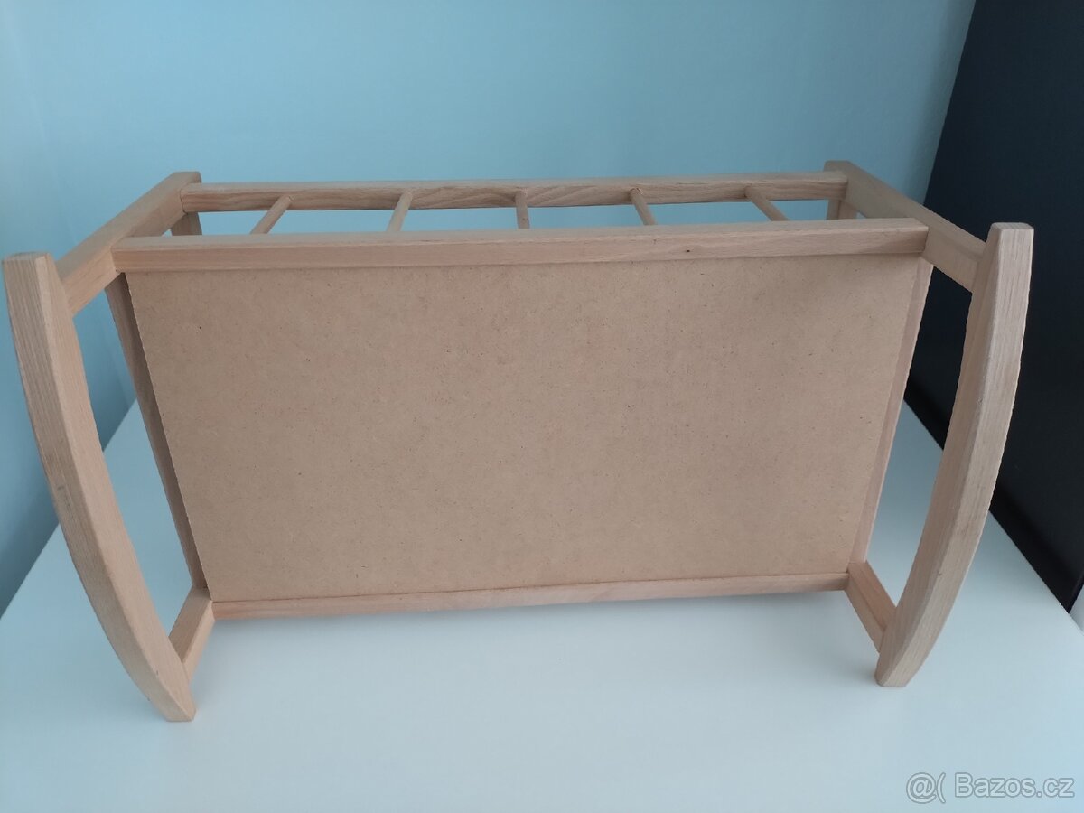 Dřevěná postýlka houpací - 3