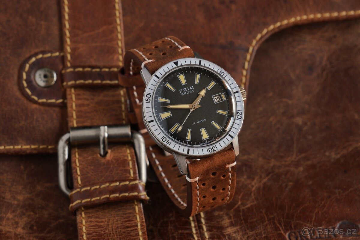 PRIM SPORT 1 černé s bílou lunetou - 3