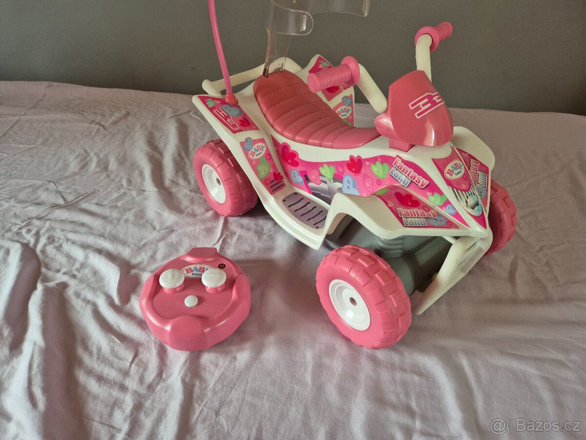 Doplňky pro panenky Baby born skříň, židlička, kolo sj - 3