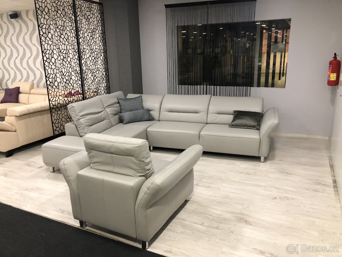 Luxusní kožená sedací souprava Phase LUXURY - 3