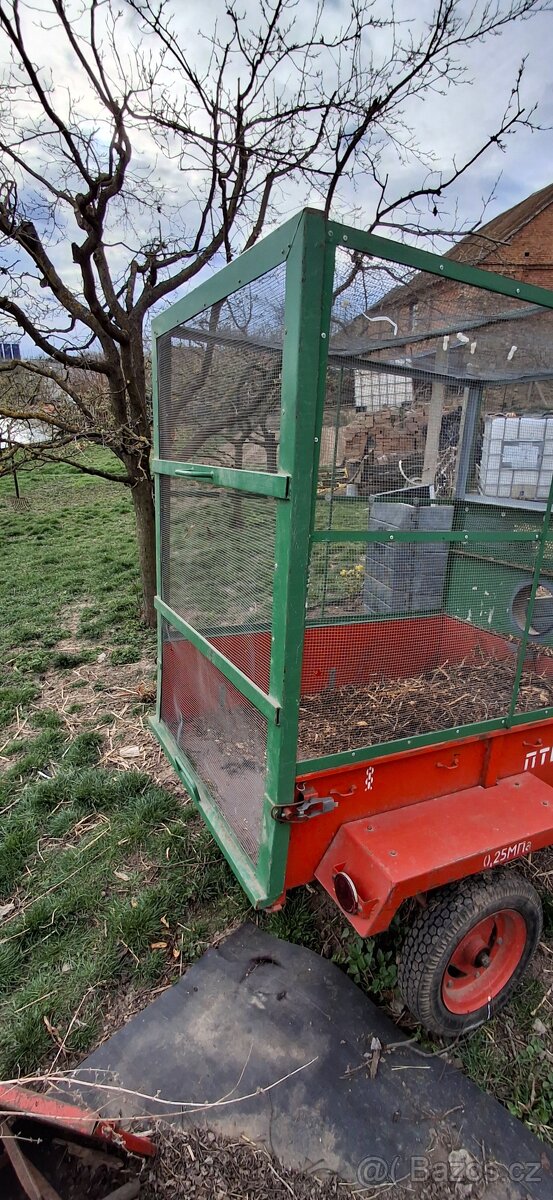 Vozík s klecí - 3