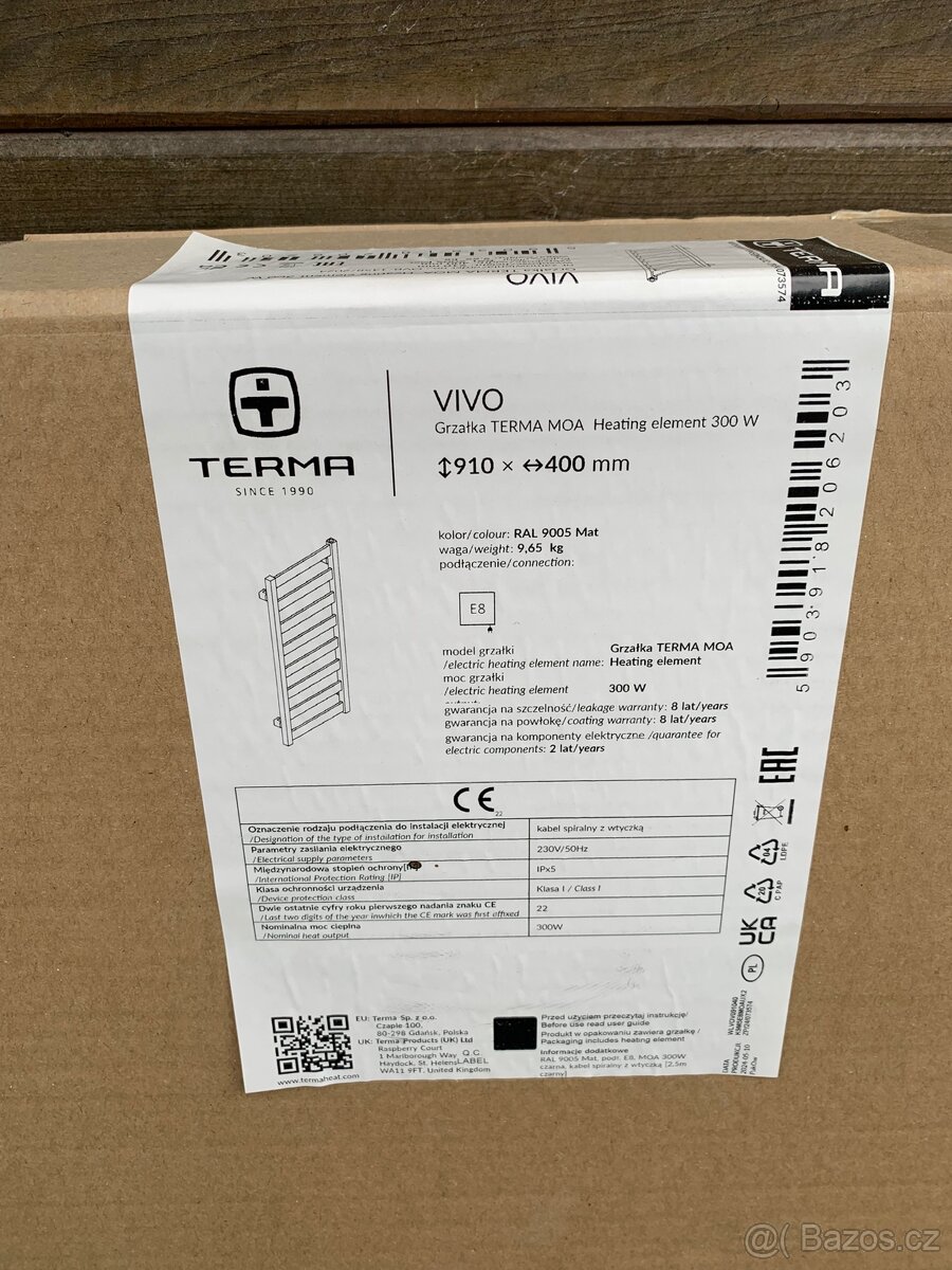 Elektrický radiátor Vivo komplet - 3