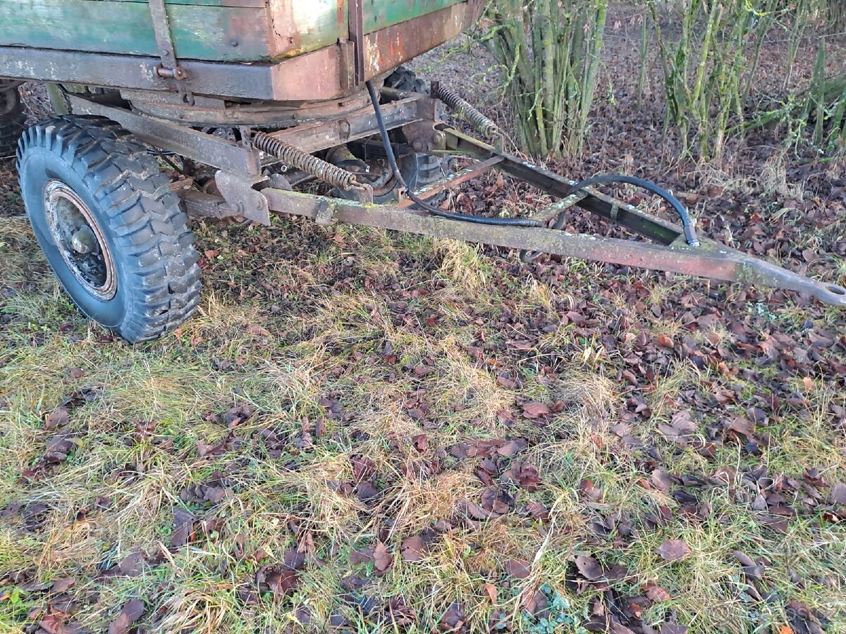 Vlek 7t hydraulický sklápěč. Bez TP - 3