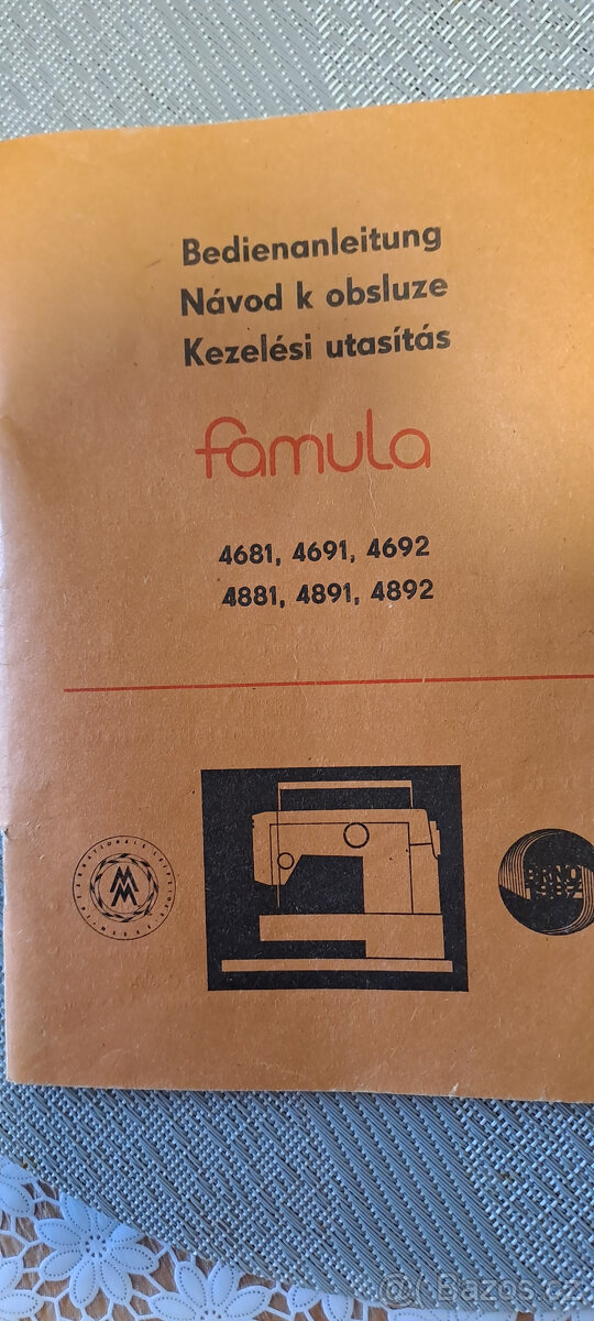 šicí stroj Famula - 3