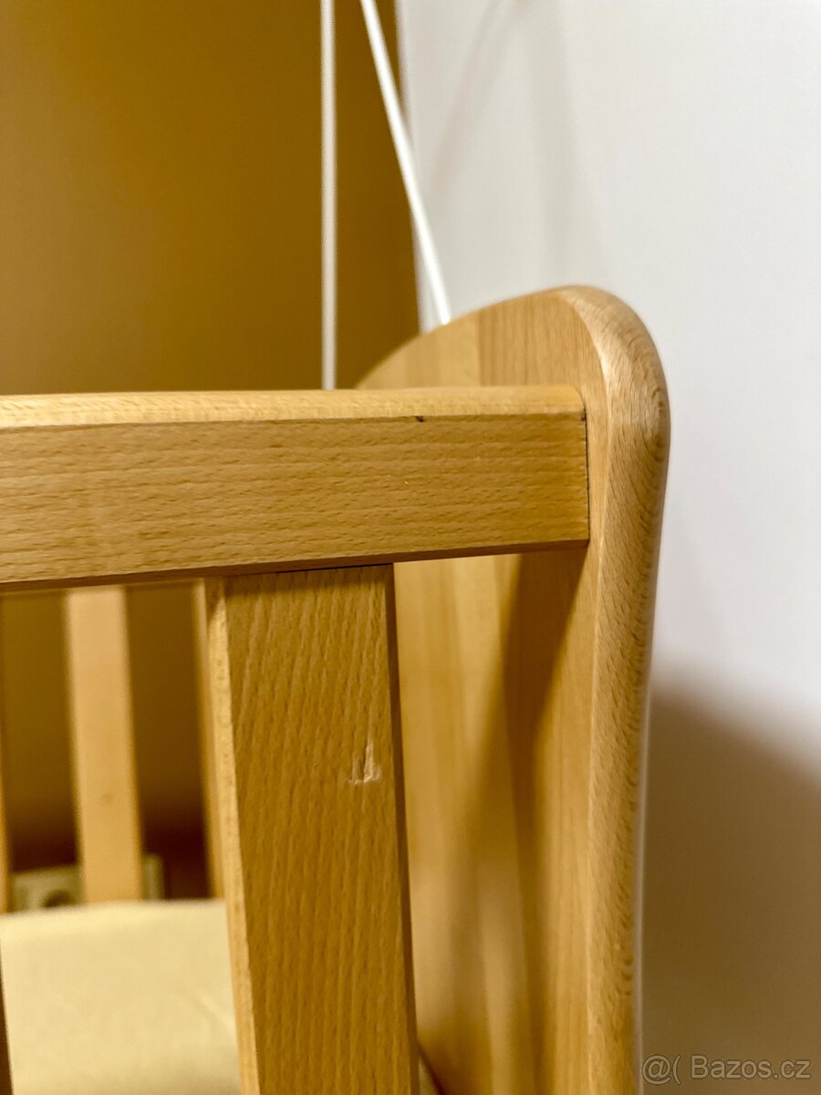 Dětská kolébka z masivu - 3