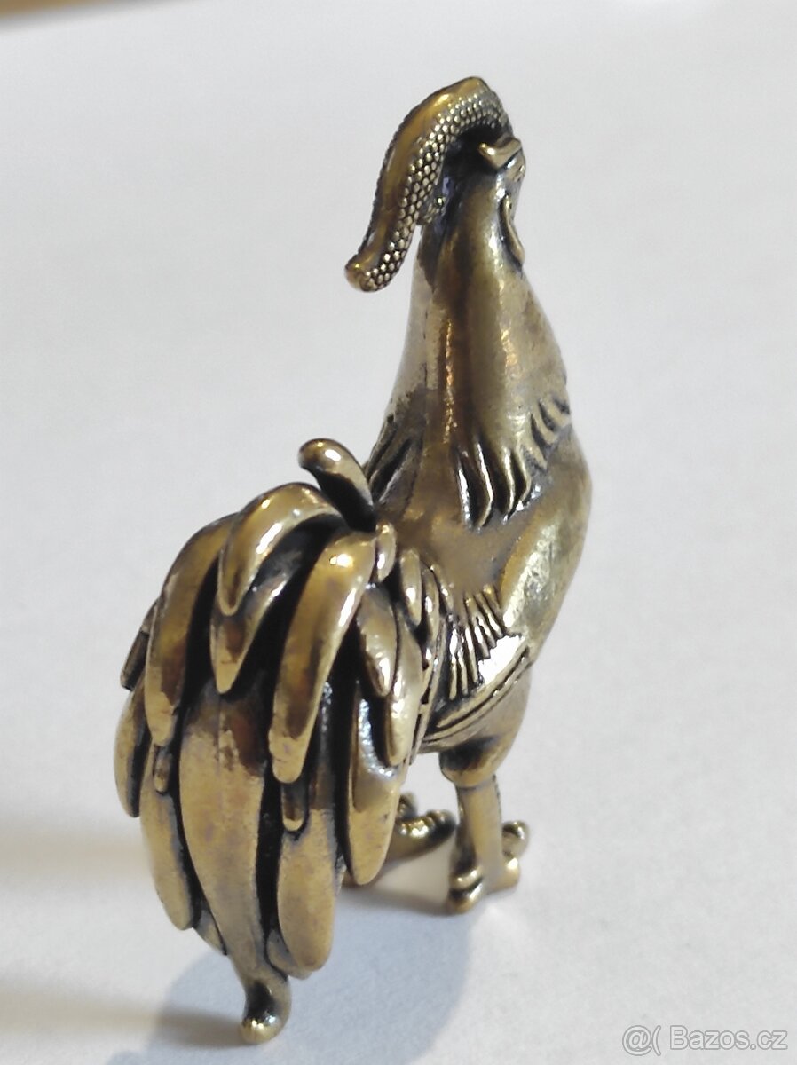 kohout - mosaz - 3